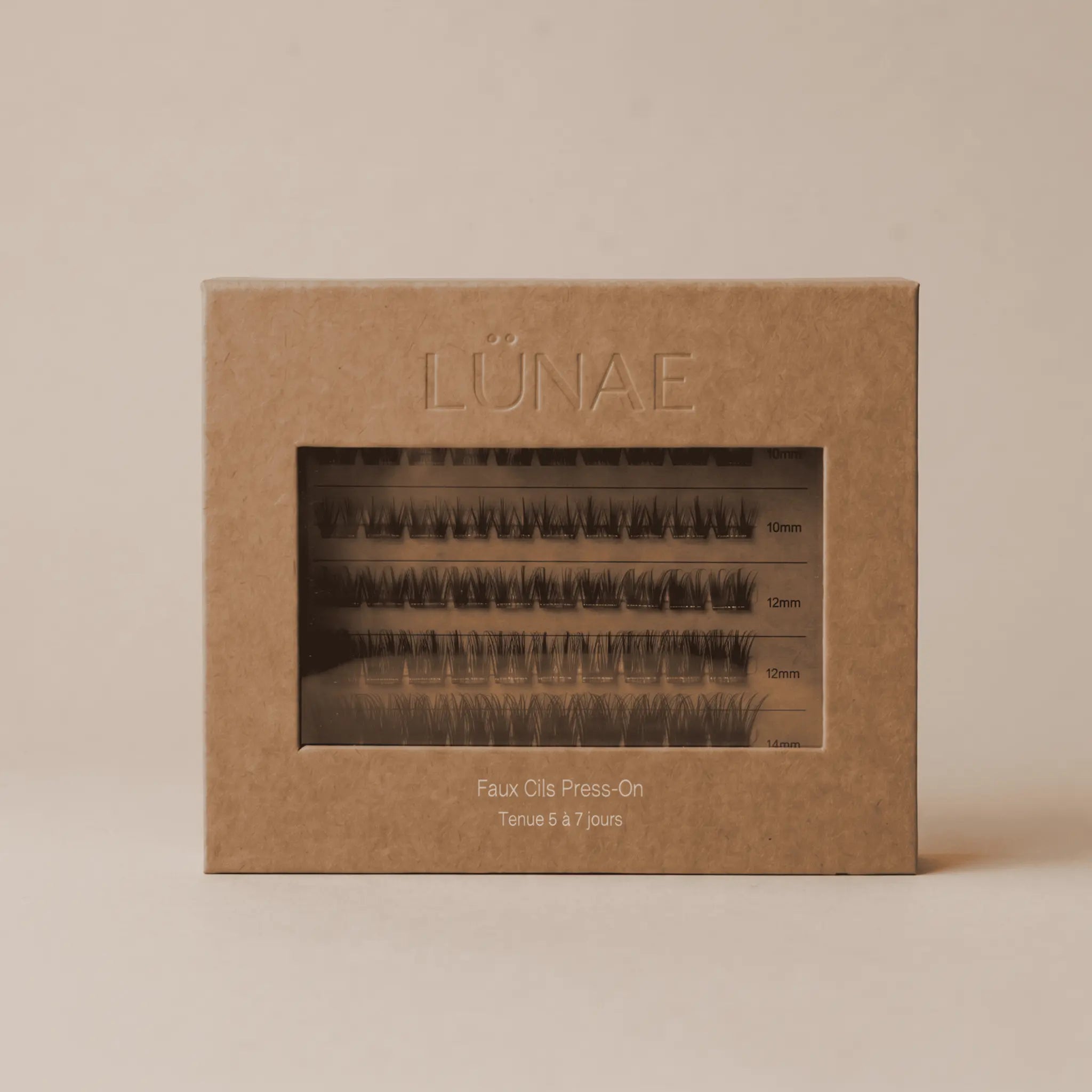 LUNA — Clusters de Cils Pré-collés